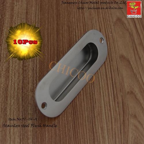 10pcs Oval Flush