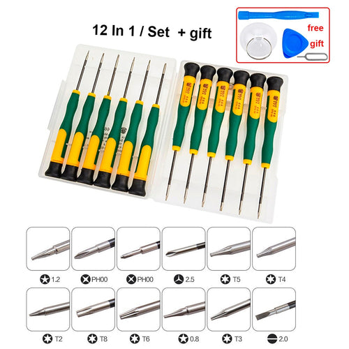 12Pcs Slotted 2.0