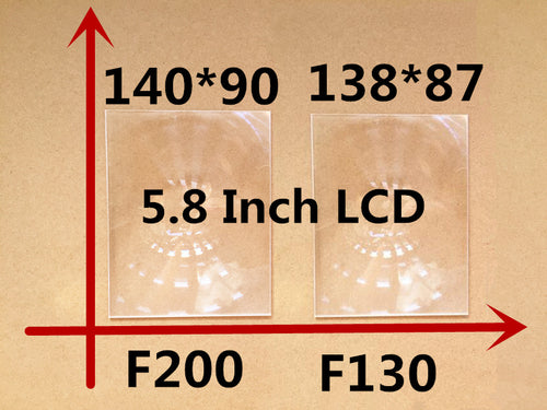 140*90MM 138*87mm F200/130