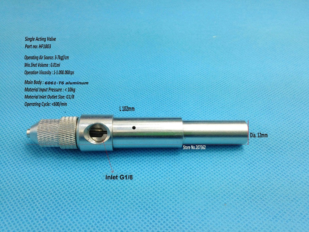 1Pc single-acting micro