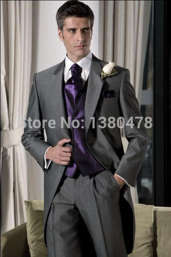 2016Suits Grey Groom