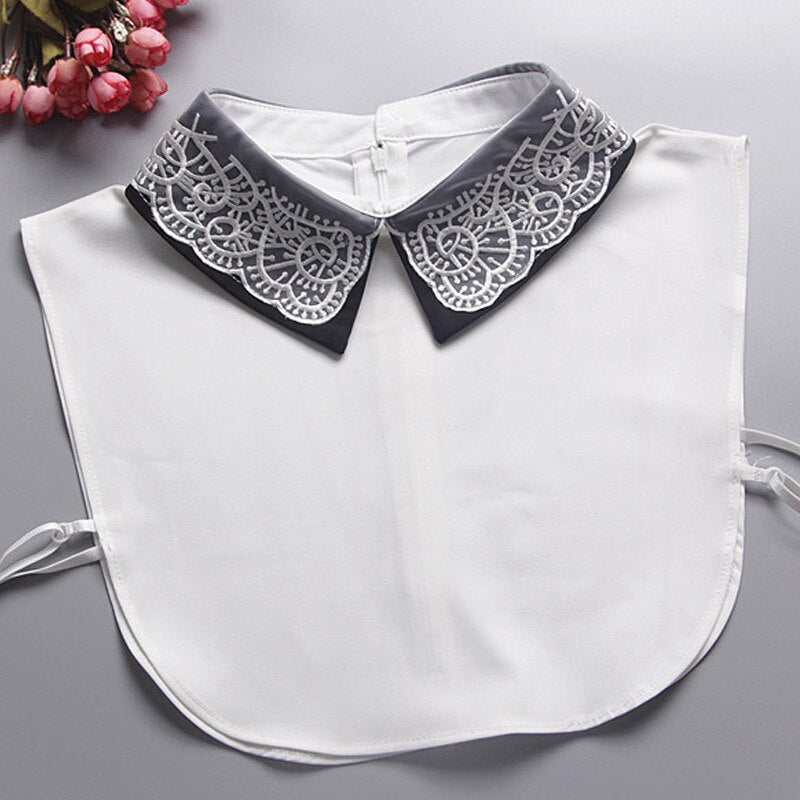Blouse Embroidered Fake