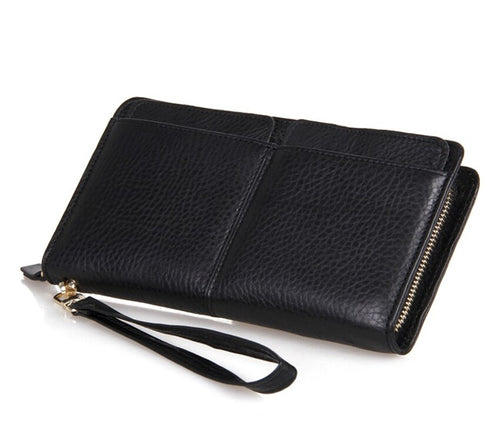 Genuine Leather Zipper