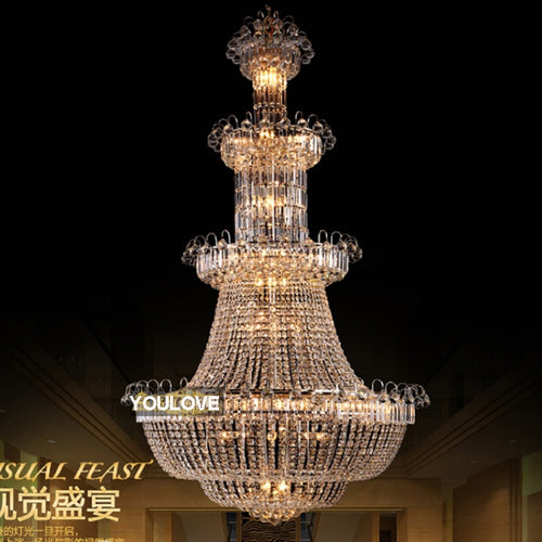 Gold Crystal Chandelier