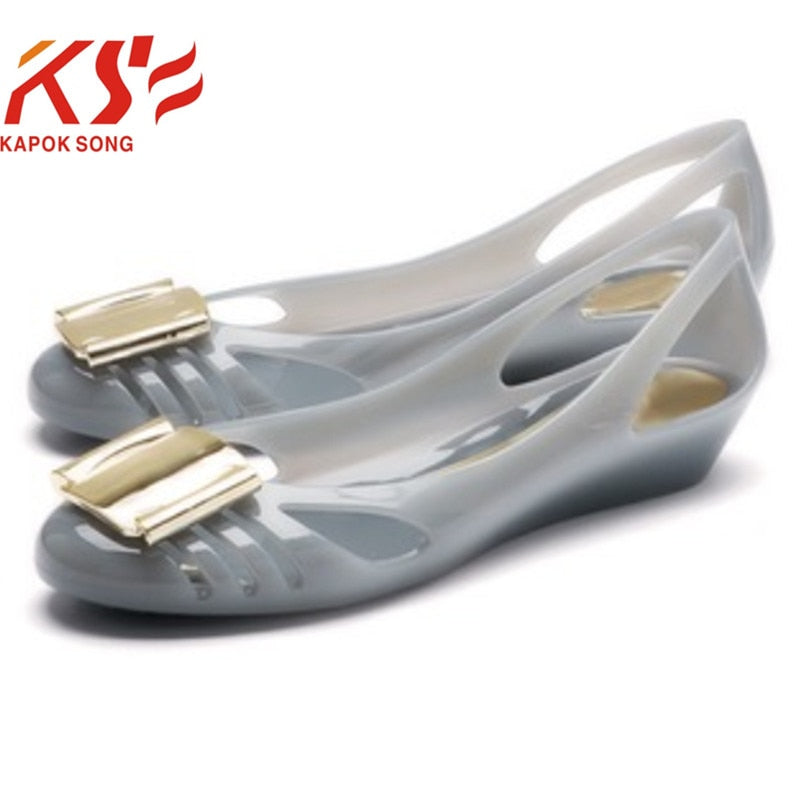jelly shoes women