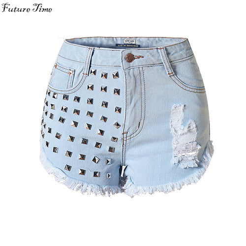 shorts women ripped