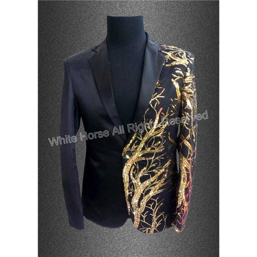 Mens Blazer Sequin