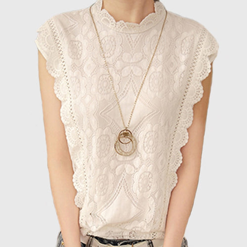 White Lace Top