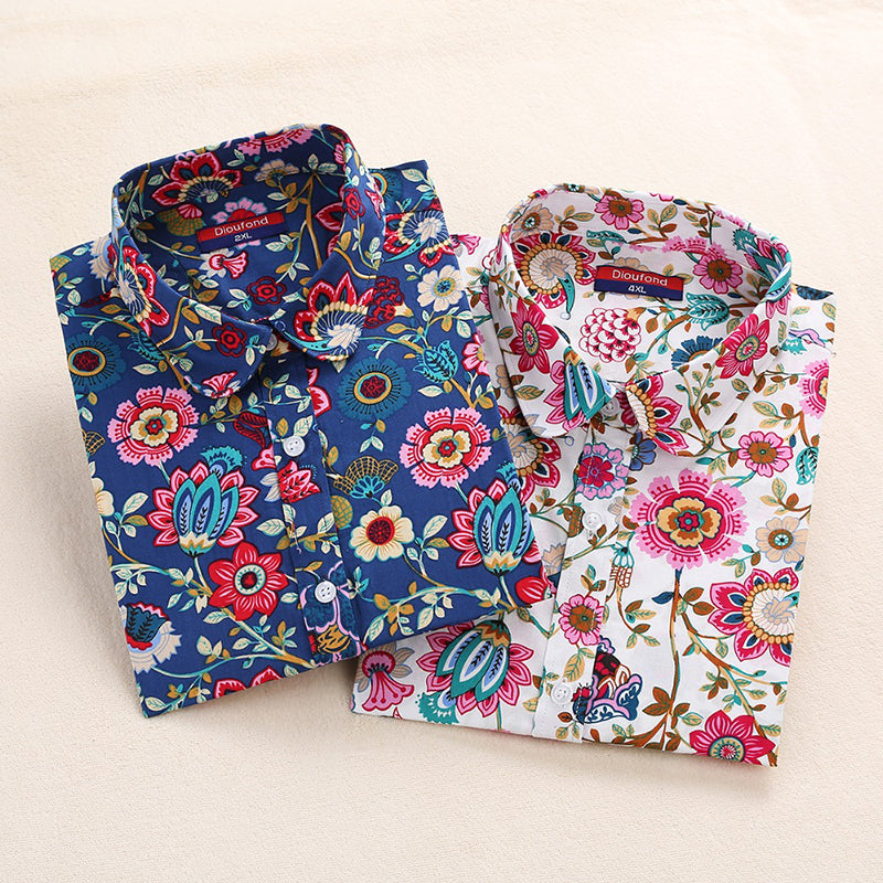 Floral Women Blouses