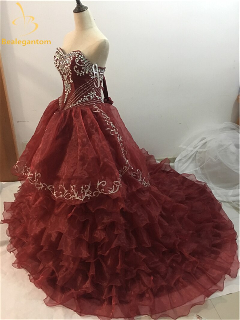 New Red Quinceanera