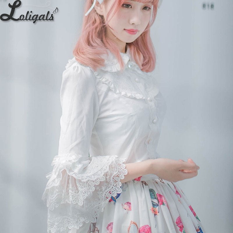 Victorian Lolita White/Black