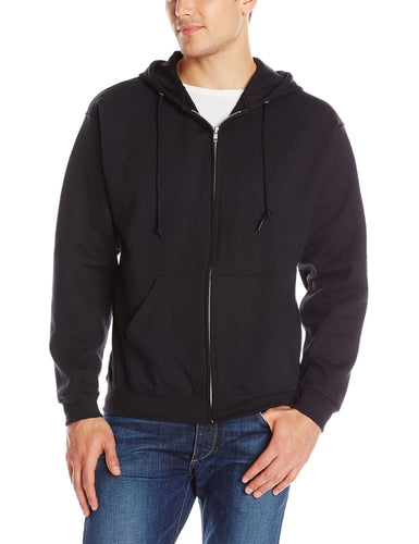 men Zipper Hooded