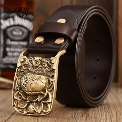 solid brass buckle