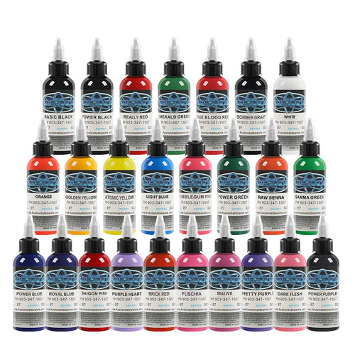 25Pcs Tattoo Ink