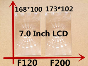 2pcs/set rectangle optical