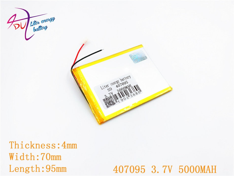 3.7V 5000mah (polymer