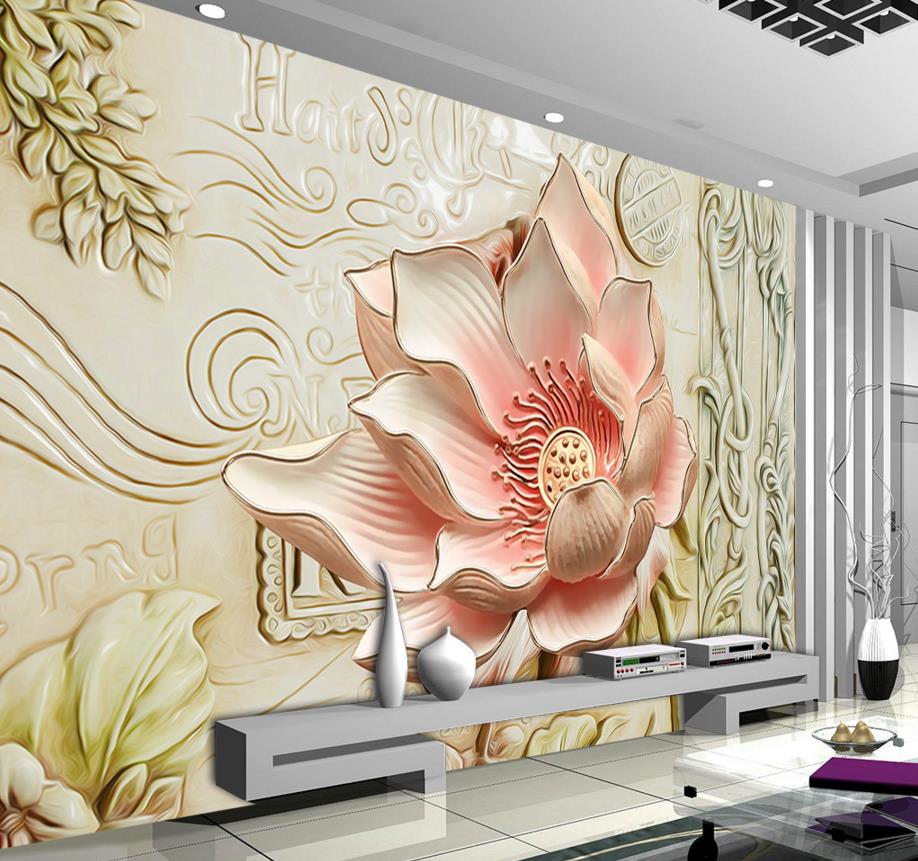 3D mural wallpaper