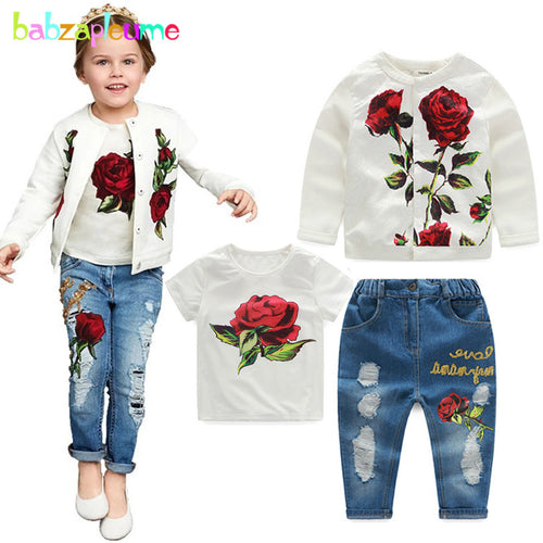 3PCS/3-10Years/Spring Autumn Baby