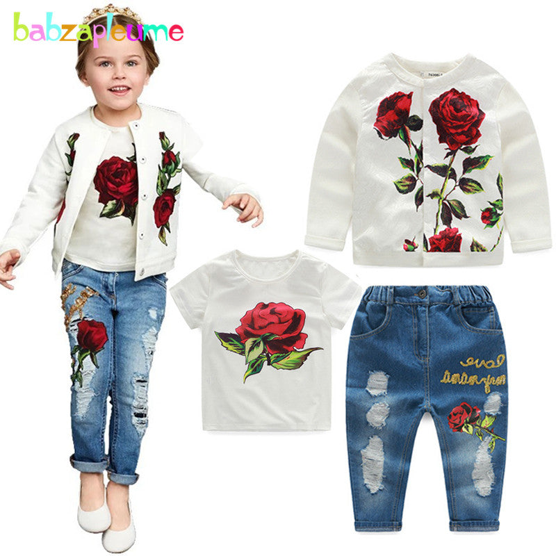 3PCS/3-10Years/Spring Autumn Baby