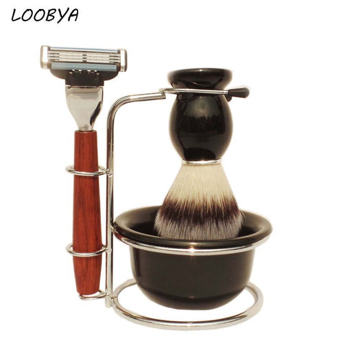 4pc/set Wood Handle