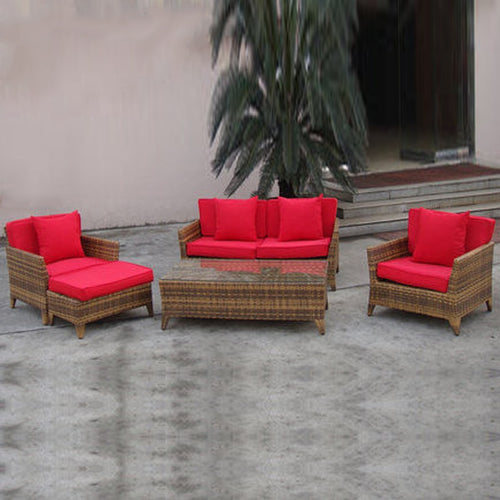 5-pcs outdoor sofa
