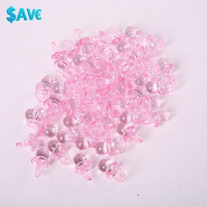 50pcs Pink blue