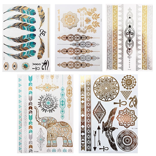 5pcs/lot Waterproof Temporary