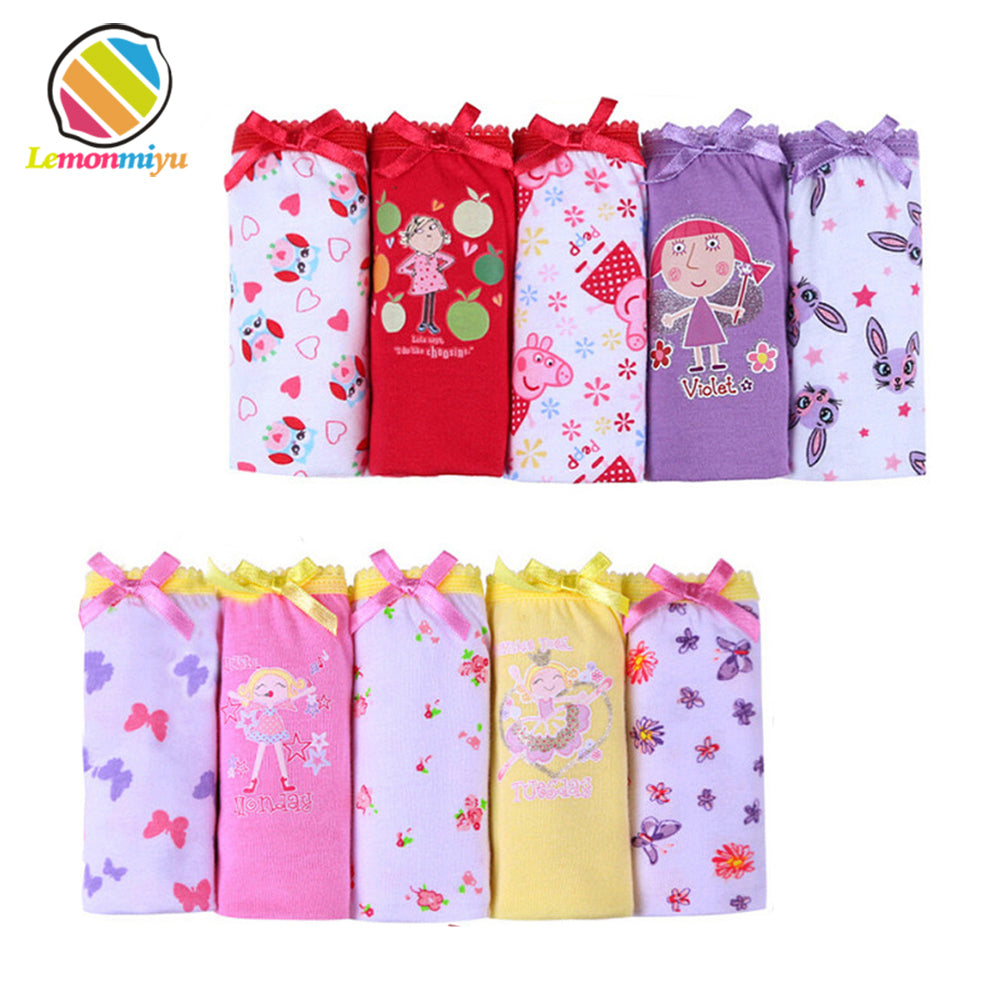 5pcs/set cotton Panties
