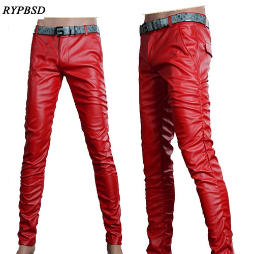 Colors Leather Trousers