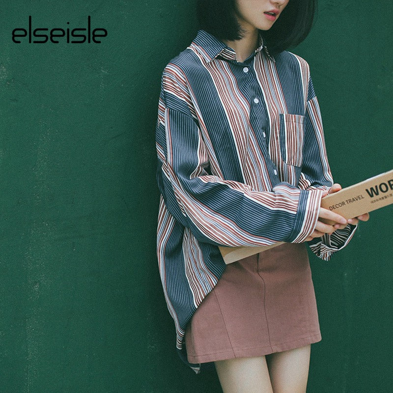 Vintage Women Striped