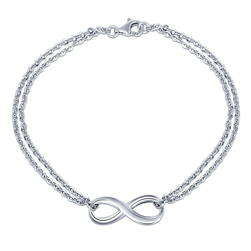 Sterling Silver Infinity