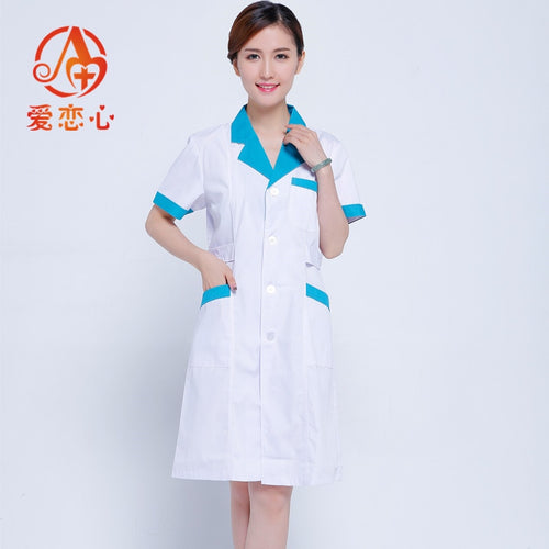A-lab coat cotton