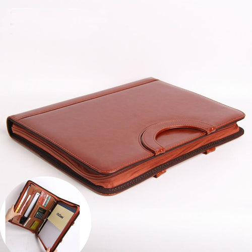 A4 Leather Portable
