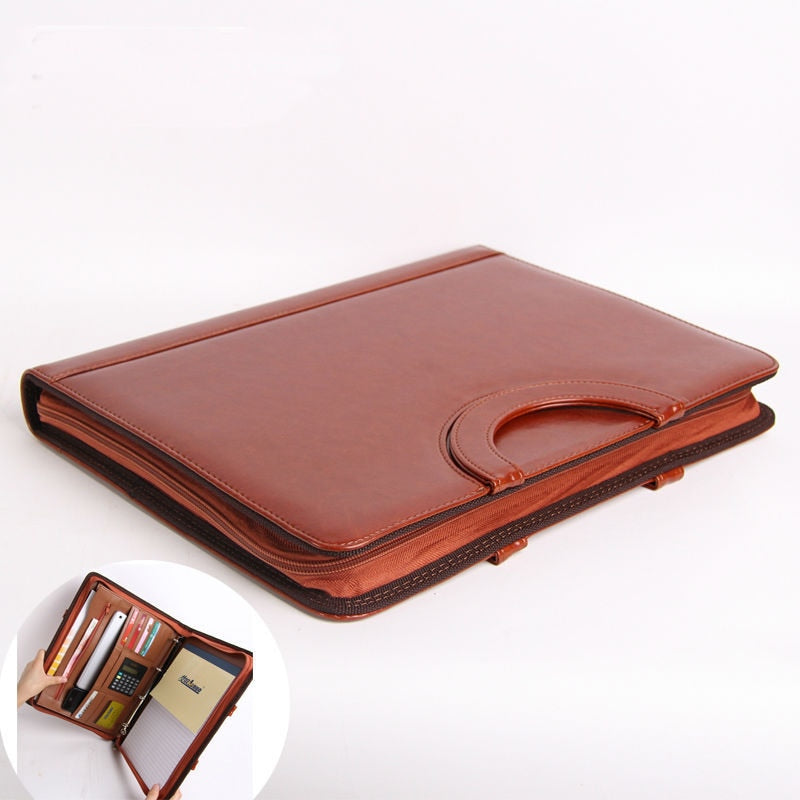 A4 Leather Portable