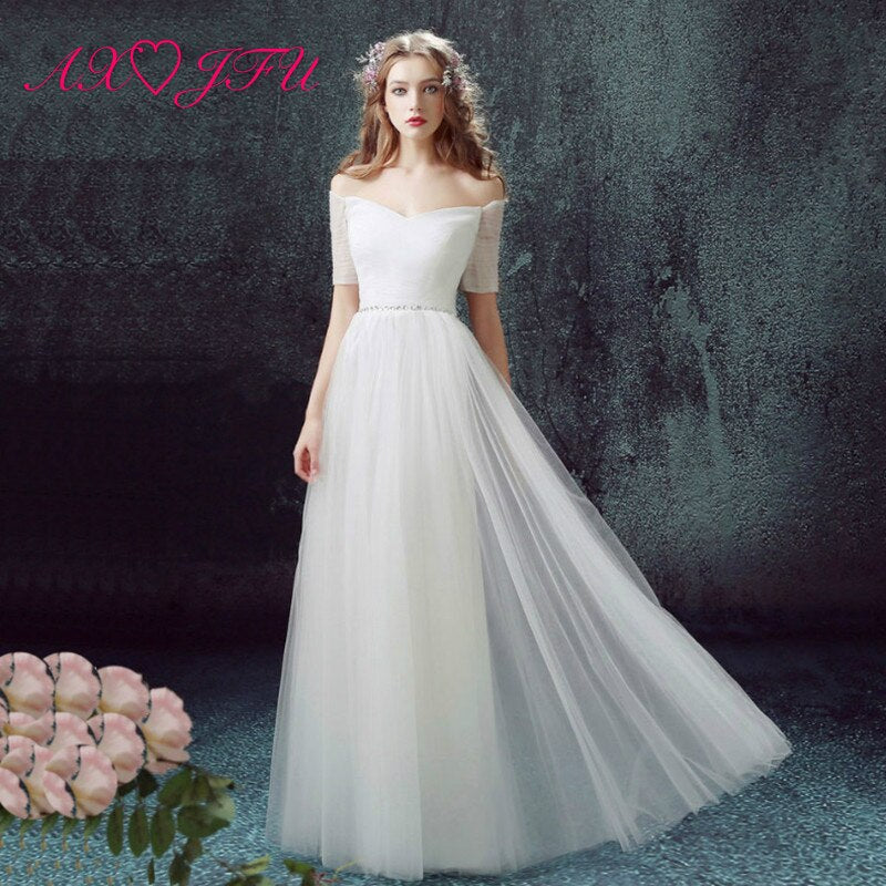 AXJFU bride white