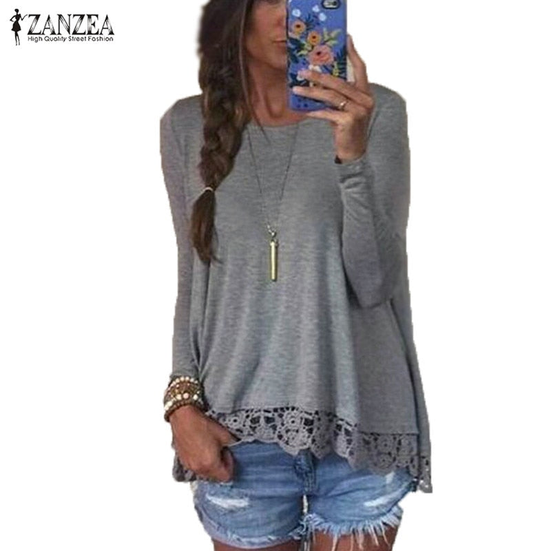 Autumn Blouse ZANZEA