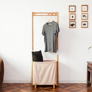 Bamboo Clothes Rack