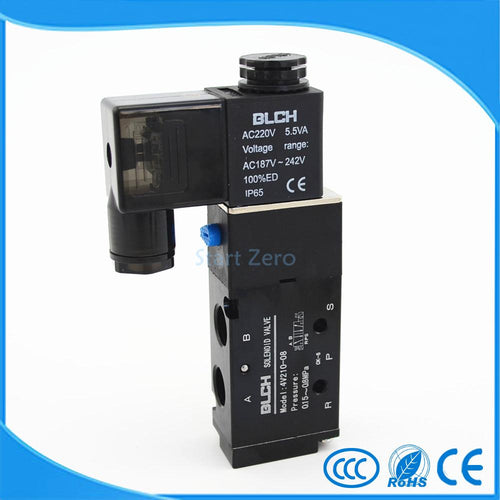 Black Pneumatic Solenoid
