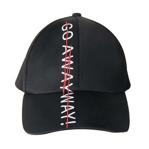 Black/White Baseball Cap