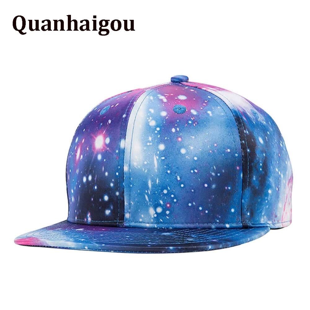 Blue Galaxy Snapback