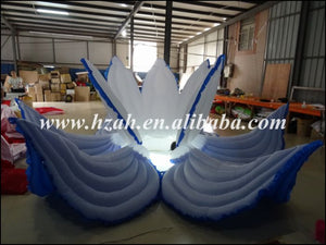 Blue Inflatable Flower