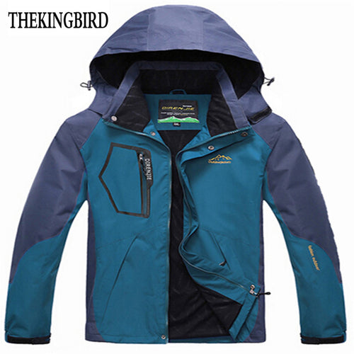 Blue Windbreaker Men