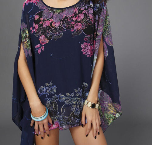 Boho Batwing Sleeve