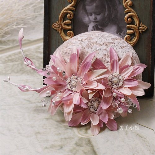 Bride Pink Rhinestone