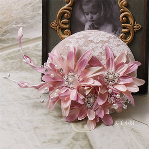 Bride Pink Rhinestone