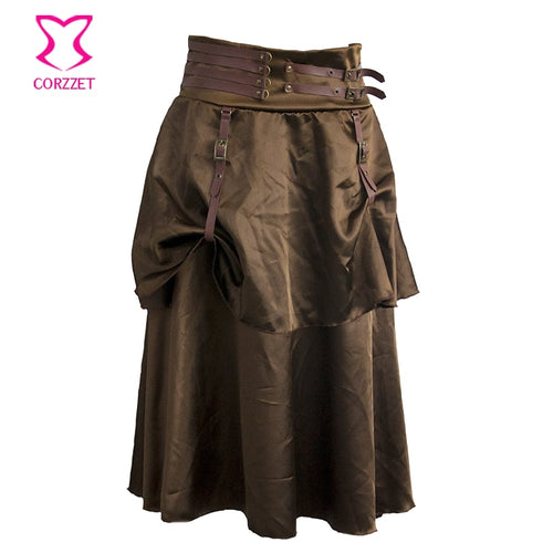 Brown Satin Steampunk