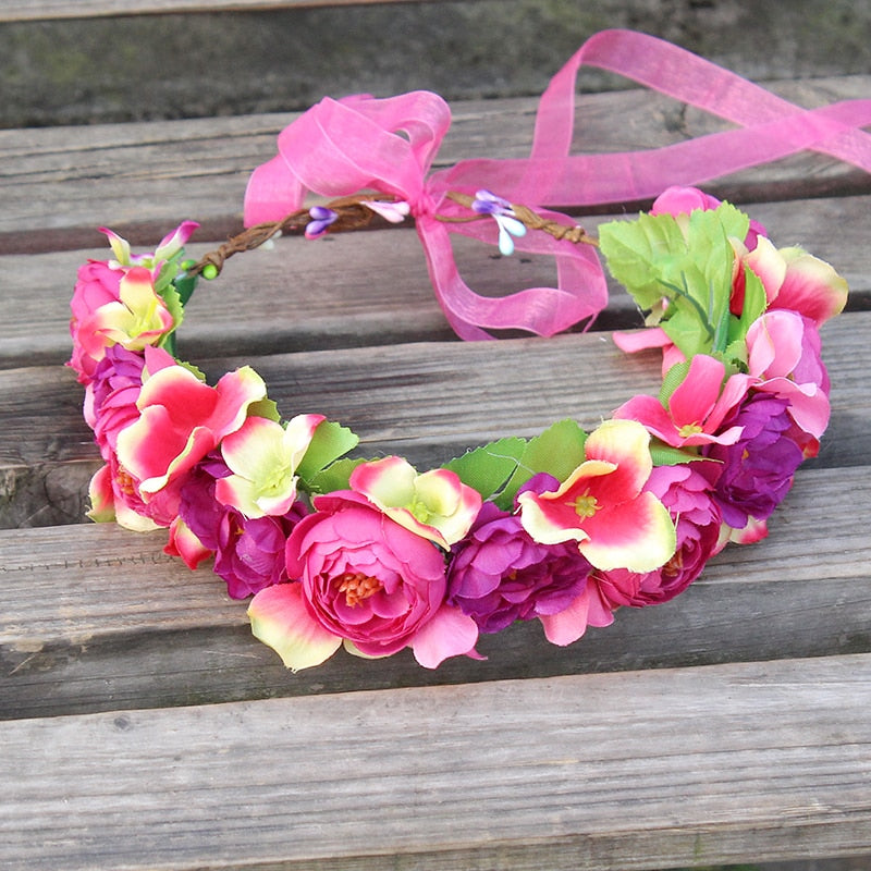 Camellia artificial Silk