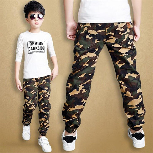 Camouflage Boys Trousers