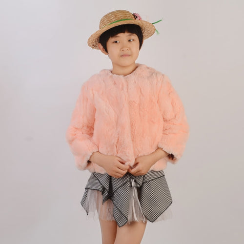 Children's fur coat