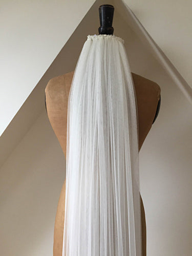 Church wedding veil